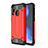 Funda Bumper Silicona y Plastico Mate Carcasa WL1 para Samsung Galaxy A40 Rojo