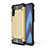 Funda Bumper Silicona y Plastico Mate Carcasa WL1 para Samsung Galaxy A50 Azul Real