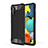 Funda Bumper Silicona y Plastico Mate Carcasa WL1 para Samsung Galaxy A51 4G Negro