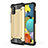Funda Bumper Silicona y Plastico Mate Carcasa WL1 para Samsung Galaxy A51 4G Oro