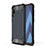 Funda Bumper Silicona y Plastico Mate Carcasa WL1 para Samsung Galaxy A70 Azul Real