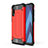 Funda Bumper Silicona y Plastico Mate Carcasa WL1 para Samsung Galaxy A70 Rojo