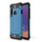 Funda Bumper Silicona y Plastico Mate Carcasa WL1 para Samsung Galaxy A9s Azul