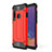 Funda Bumper Silicona y Plastico Mate Carcasa WL1 para Samsung Galaxy A9s Rojo