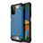 Funda Bumper Silicona y Plastico Mate Carcasa WL1 para Samsung Galaxy F52 5G Azul