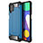 Funda Bumper Silicona y Plastico Mate Carcasa WL1 para Samsung Galaxy F62 5G Azul