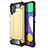 Funda Bumper Silicona y Plastico Mate Carcasa WL1 para Samsung Galaxy F62 5G Oro