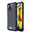 Funda Bumper Silicona y Plastico Mate Carcasa WL1 para Samsung Galaxy M31 Prime Edition Azul Real
