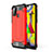 Funda Bumper Silicona y Plastico Mate Carcasa WL1 para Samsung Galaxy M31 Prime Edition Rojo