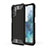 Funda Bumper Silicona y Plastico Mate Carcasa WL1 para Samsung Galaxy M32 5G Negro