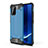 Funda Bumper Silicona y Plastico Mate Carcasa WL1 para Samsung Galaxy M80S Azul