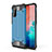 Funda Bumper Silicona y Plastico Mate Carcasa WL1 para Samsung Galaxy S20 5G Azul
