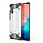 Funda Bumper Silicona y Plastico Mate Carcasa WL1 para Samsung Galaxy S20 5G Plata