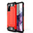 Funda Bumper Silicona y Plastico Mate Carcasa WL1 para Samsung Galaxy S20 FE 5G Rojo