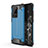 Funda Bumper Silicona y Plastico Mate Carcasa WL1 para Samsung Galaxy S20 Ultra 5G Azul