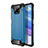 Funda Bumper Silicona y Plastico Mate Carcasa WL1 para Xiaomi Poco X3 NFC Azul
