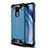 Funda Bumper Silicona y Plastico Mate Carcasa WL1 para Xiaomi Redmi 10X 4G Azul