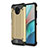 Funda Bumper Silicona y Plastico Mate Carcasa WL1 para Xiaomi Redmi Note 9T 5G Oro