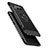 Funda Bumper Silicona y Plastico Mate con Anillo de dedo Soporte para Samsung Galaxy Note 8 Negro