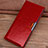 Funda de Cuero Cartera Carcasa T04 para Huawei Mate Xs 5G Rojo