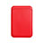 Funda de Cuero Cartera con Mag-Safe Magnetic para Apple iPhone 12 Mini Rojo