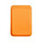 Funda de Cuero Cartera con Mag-Safe Magnetic para Apple iPhone 12 Pro Max Naranja