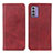 Funda de Cuero Cartera con Soporte Carcasa A02D para Nokia G310 5G Rojo