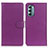 Funda de Cuero Cartera con Soporte Carcasa A03D para Motorola Moto G Stylus (2022) 5G Morado