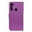 Funda de Cuero Cartera con Soporte Carcasa A03D para Motorola Moto One Fusion Plus Morado