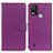 Funda de Cuero Cartera con Soporte Carcasa A03D para Nokia C21 Plus Morado