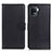 Funda de Cuero Cartera con Soporte Carcasa A03D para Oppo A94 4G Negro