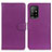 Funda de Cuero Cartera con Soporte Carcasa A03D para Oppo A94 5G Morado