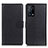 Funda de Cuero Cartera con Soporte Carcasa A03D para Oppo K9 5G Negro