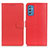 Funda de Cuero Cartera con Soporte Carcasa A03D para Samsung Galaxy M52 5G Rojo