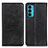 Funda de Cuero Cartera con Soporte Carcasa A04D para Motorola Moto Edge 20 5G Negro