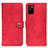 Funda de Cuero Cartera con Soporte Carcasa A04D para Samsung Galaxy M02s Rojo