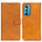 Funda de Cuero Cartera con Soporte Carcasa A05D para Motorola Moto Edge 30 5G Marron