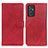 Funda de Cuero Cartera con Soporte Carcasa A05D para Samsung Galaxy A82 5G Rojo