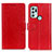 Funda de Cuero Cartera con Soporte Carcasa A06D para Motorola Moto G60s Rojo