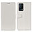 Funda de Cuero Cartera con Soporte Carcasa A06D para Oppo K9 5G Blanco