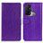 Funda de Cuero Cartera con Soporte Carcasa A06D para Oppo Reno5 A Morado