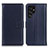 Funda de Cuero Cartera con Soporte Carcasa A06D para Samsung Galaxy S21 Ultra 5G Azul