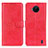 Funda de Cuero Cartera con Soporte Carcasa A07D para Nokia C20 Plus Rojo
