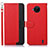 Funda de Cuero Cartera con Soporte Carcasa A09D para Nokia C20 Plus Rojo
