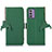 Funda de Cuero Cartera con Soporte Carcasa A10D para Nokia G310 5G Verde