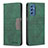 Funda de Cuero Cartera con Soporte Carcasa B01F para Samsung Galaxy M52 5G Verde