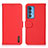 Funda de Cuero Cartera con Soporte Carcasa B01H para Motorola Moto Edge S Pro 5G Rojo