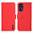 Funda de Cuero Cartera con Soporte Carcasa B01H para Motorola Moto G 5G (2022) Rojo