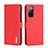 Funda de Cuero Cartera con Soporte Carcasa B01H para Samsung Galaxy M02s Rojo