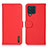 Funda de Cuero Cartera con Soporte Carcasa B01H para Samsung Galaxy M32 4G Rojo